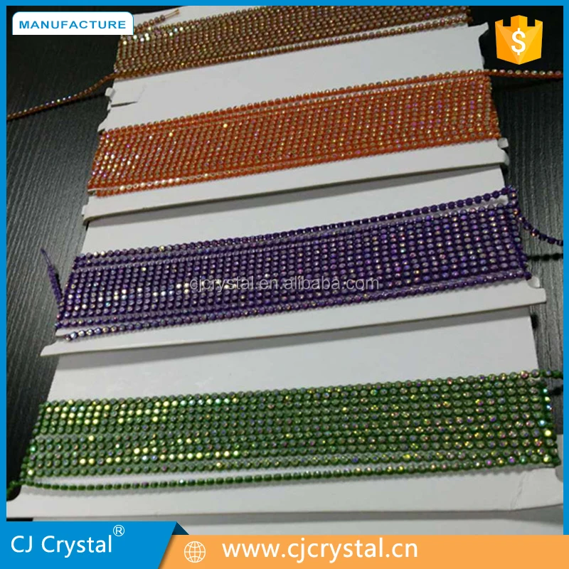 Best Sale Rhinestone Trimming Banding 10 Yards