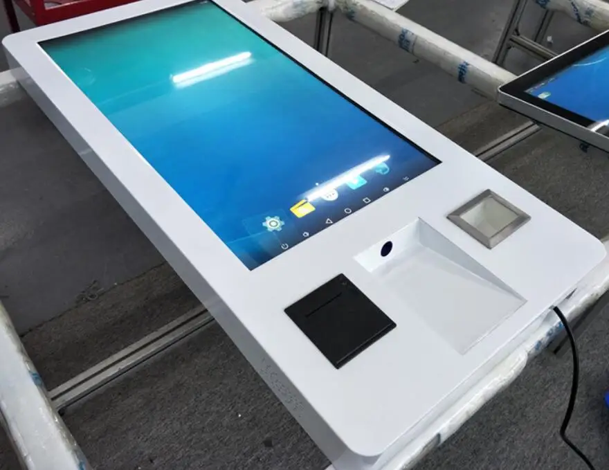 China professional manufacturer self payment kiosk displays android pos holder self ordering kiosk
