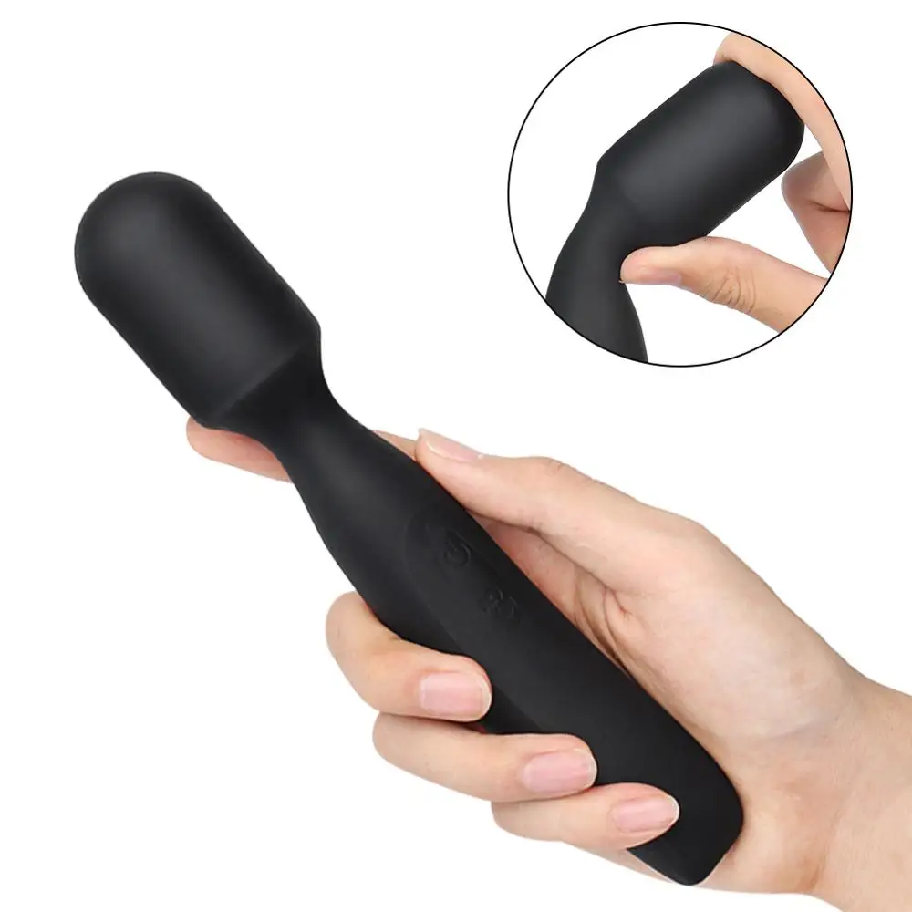 
Levett Dildo Vibrator 16 Vibration Speeds USB Rechargeable AV Wand Massager Vagina Vibrator for Women 