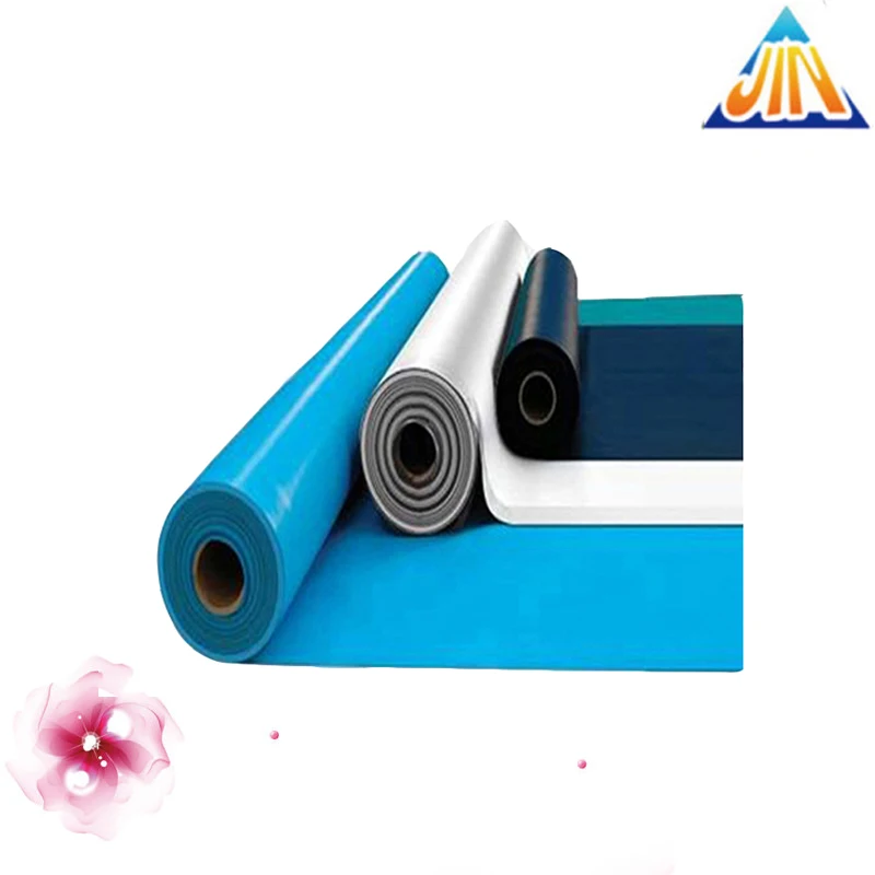 Top quality vapour barrier PVC basement waterproofing membrane / pvc swimming pool liner/pvc roofing sheet
