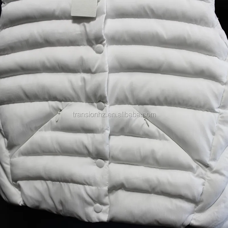 
women autumn winter faux down feather filling waist coat fashion puffy padded vest 