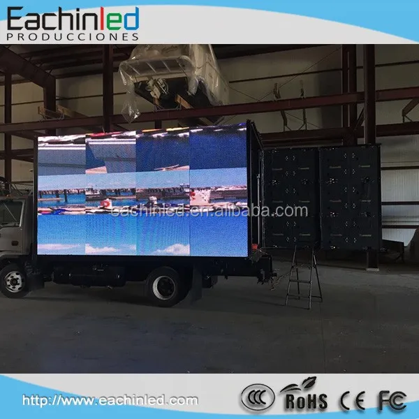 
Full color outdoor rental led display P12.8 digital advertising signs for cars 