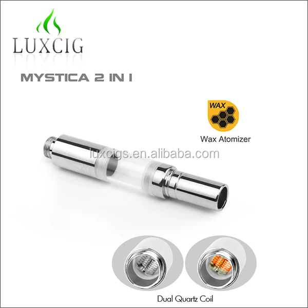 Hot Selling Mystica Vape Mod with 650mAh Battery G2 tank and Quartz wax atomizer 2 in 1 Vape set