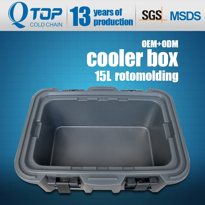 22L Rotomolded ice chest cooler box/cold box for fishing
