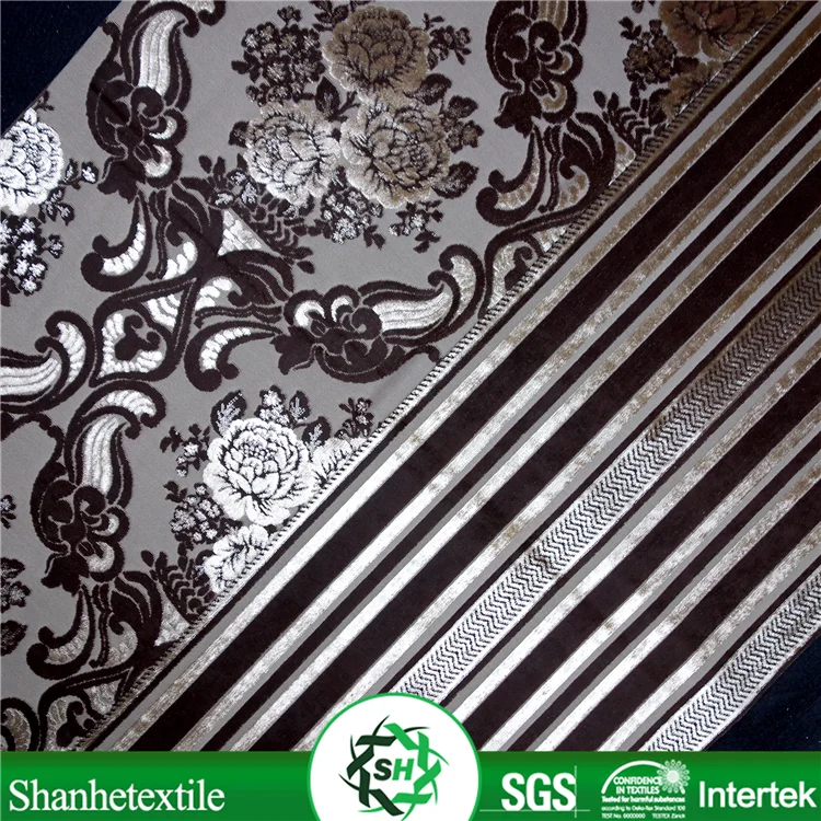 
2017 Jacquard Velvet Cushion Cover Fabric Textile 