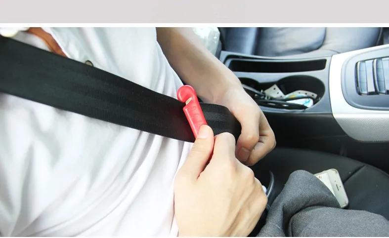 2in1 Car Safety Hammer Emergency Escape Tool kit Auto Car Window Glass Hammer Breaker and Seat Belt Cutter Escape Tool