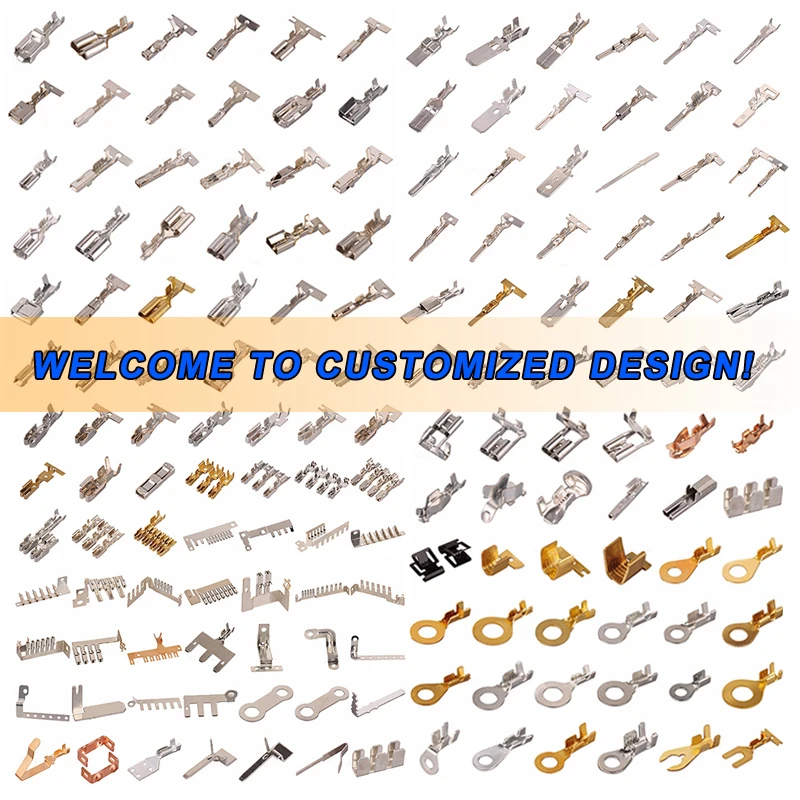 QWT 110 187 205 250 Полуженная мужской припоя Вставить faston Вкладке Тип терминал pcb припой