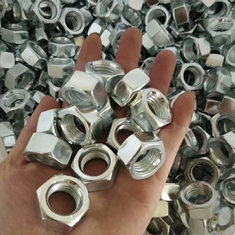 Низкая цена, шестигранная гайка из углеродистой стали M3 до M100 din934