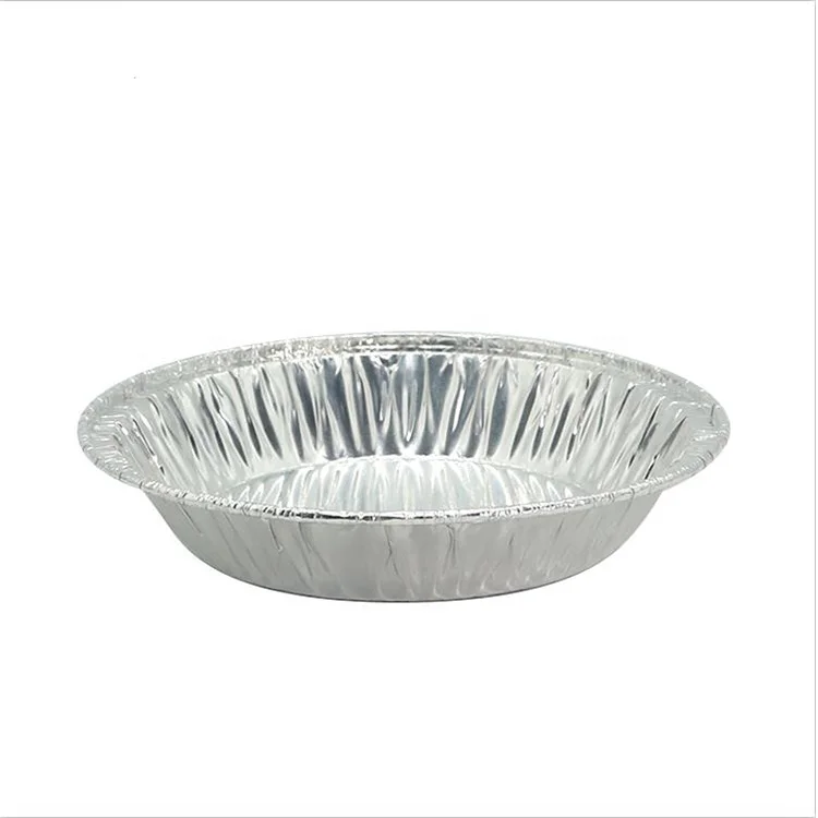 Best Selling Wholesale Foil Pot Pie Pan Aluminum Round Dish Custom Disposable Grill Pans Dish Pan
