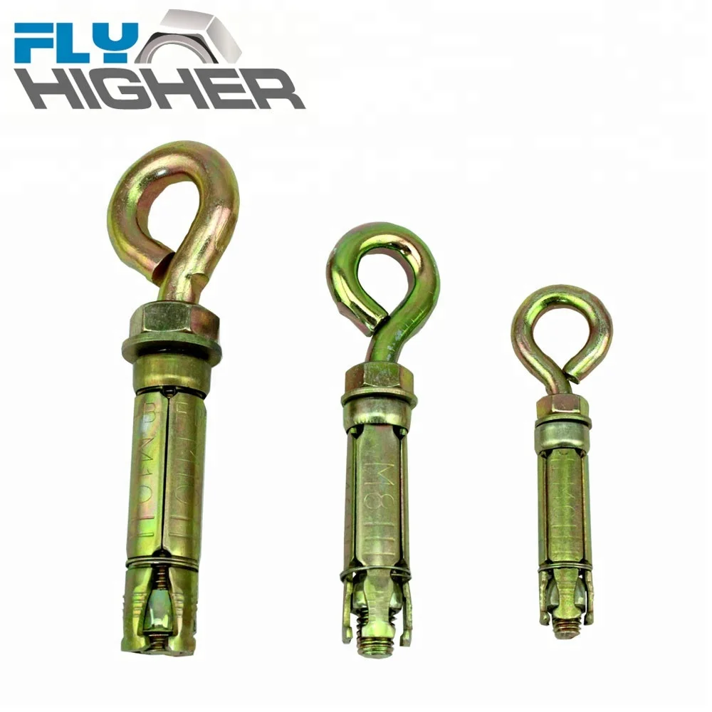 M8*60 high quality 3 PCS with with eye bolt Heavy Duty Shield Anchor