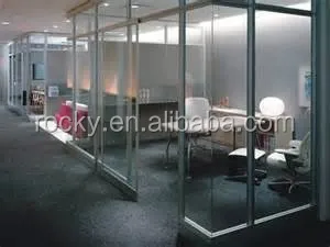 SELL 4mm 5mm 6mm high quality best factory tempered glass wall meeting room