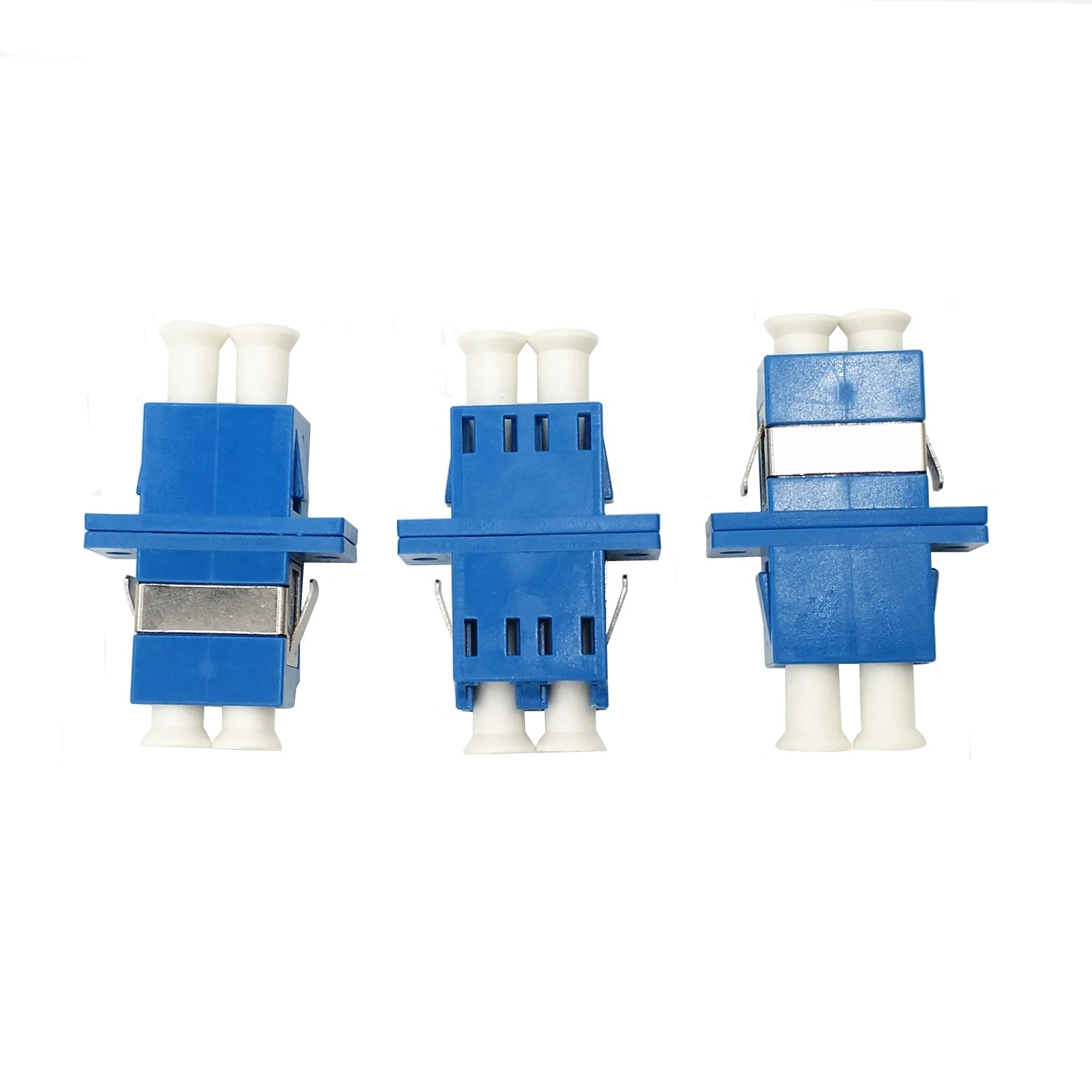 LC UPC/APC Optical Fiber Adapter Single Mode Multi Mode OM3 OM4 Duplex Fiber Connector  Fiber Adapter