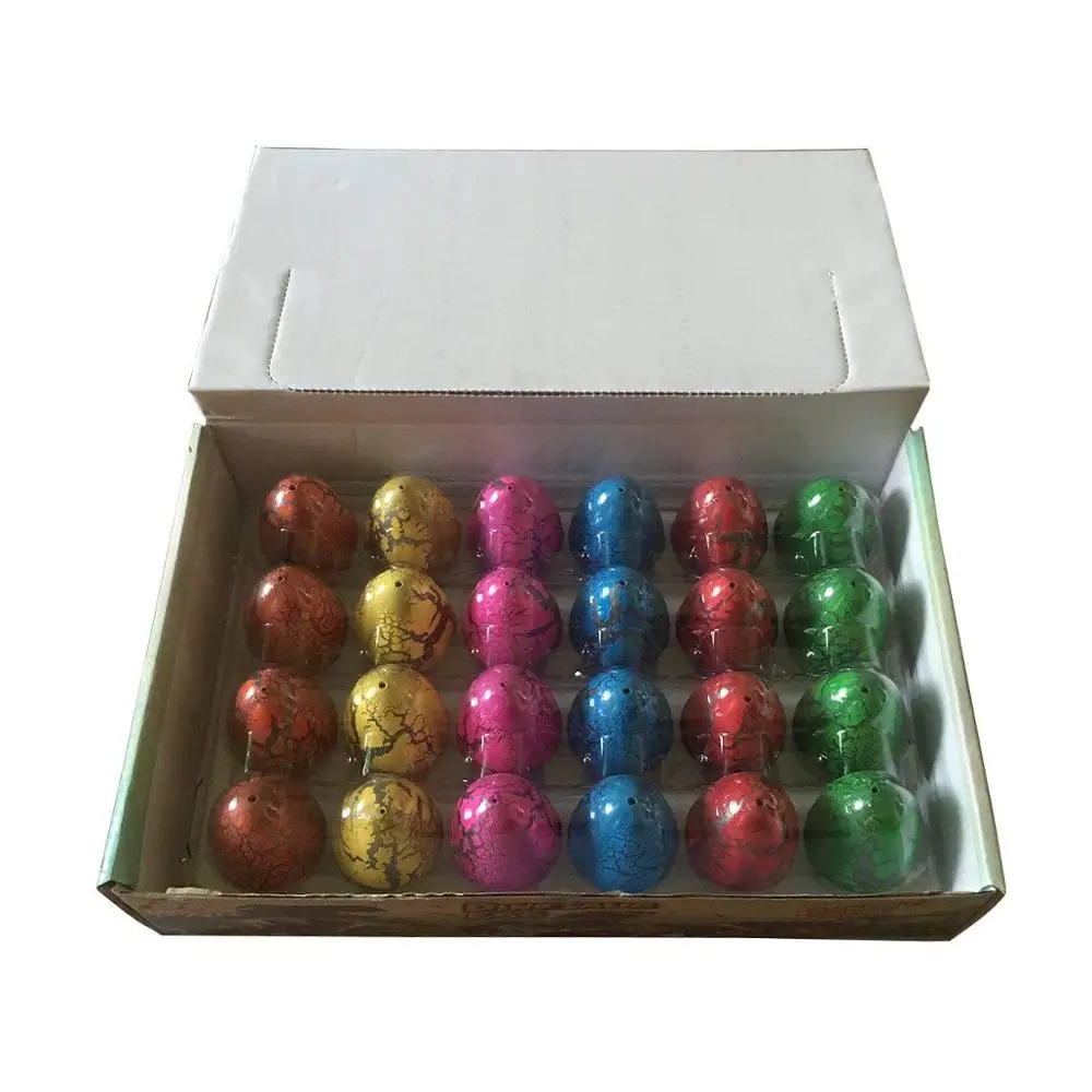 Dinosaur Grow Eggs Assorted Color Hatch Eggs for Easter Egg Hunt