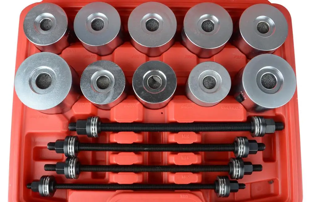 wholesale 27pc wheel bearing removal installation tool kit and bushing press tool