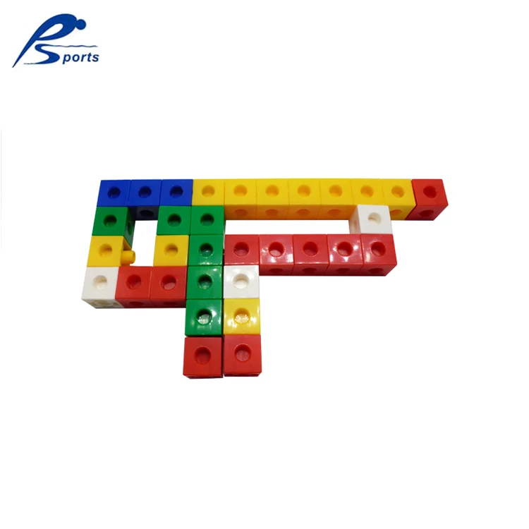 
2cm smart interlocking cube plastic toys building block 