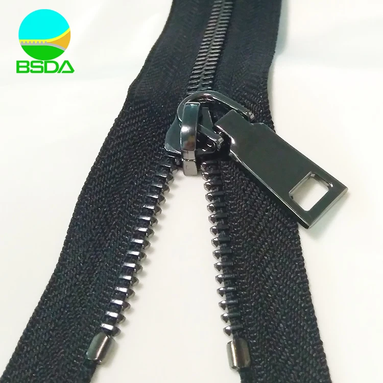 Молния оптовая продажа с фабрики нержавеющая сталь металл y зубы молния