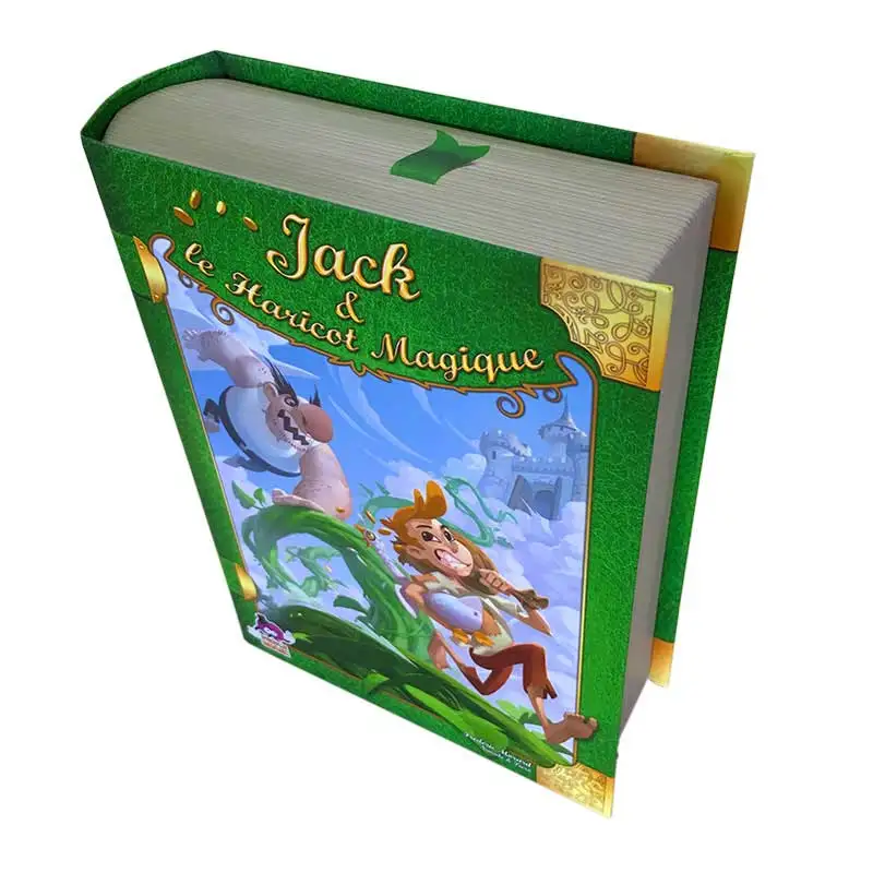 Special Book Packaging Faux Cardboard Paper Book Style Shaped Safe Gift Box Packaging