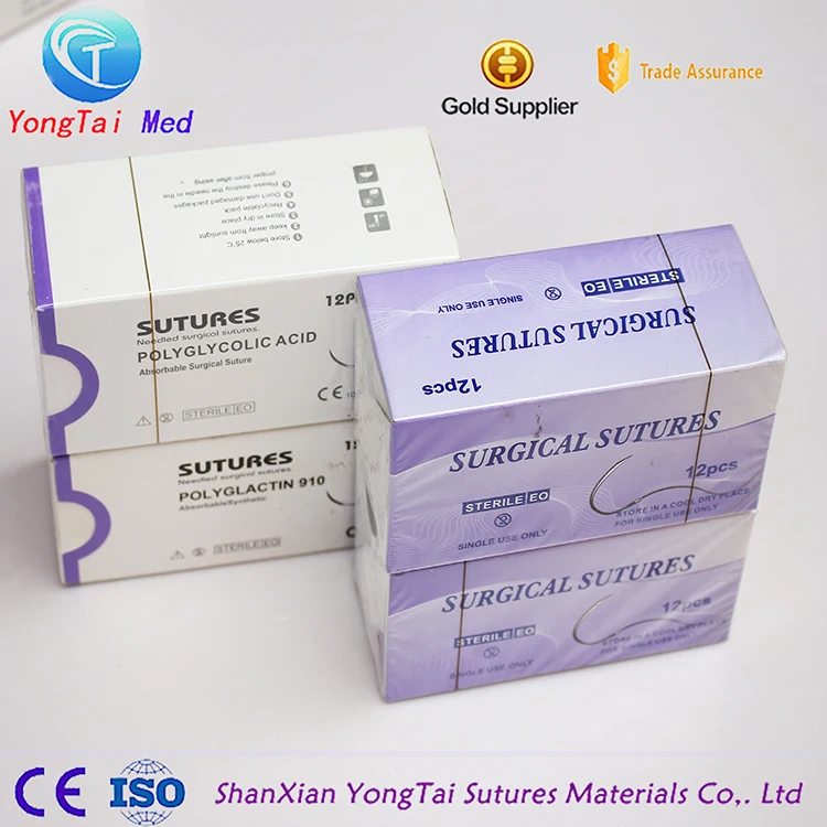 
Brand new surgical suture equipment sterile suture pack with high quality 