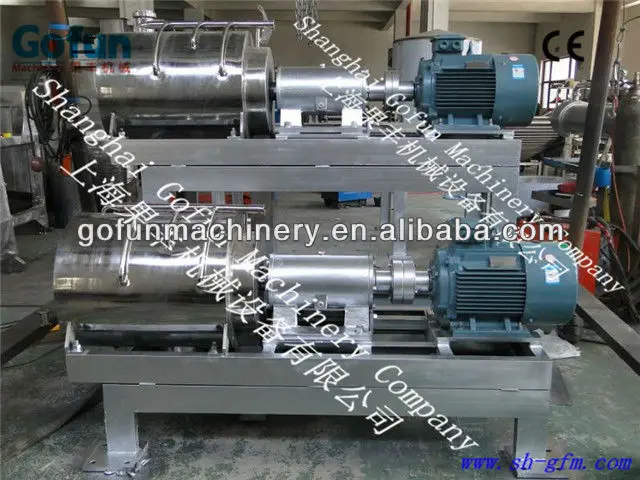 Двухсекционная гидроразбиватель завод ( фрукты Финишер