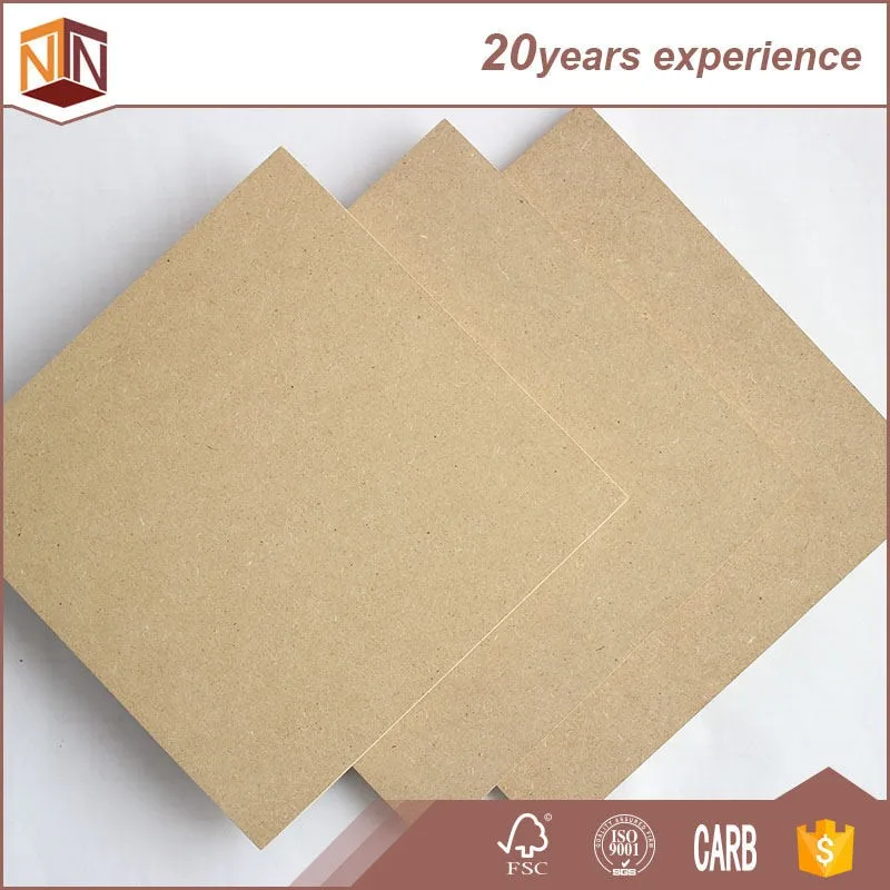 Factory Direct Supply Pine Wood Fiberboard Raw MDF Sheet