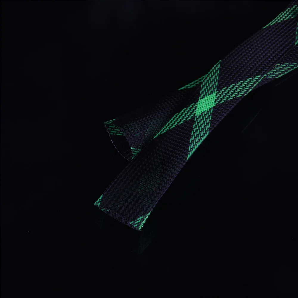 20MM High abrasion resistance Nylon braided expandable sleeving for protecting wire harnesses etc