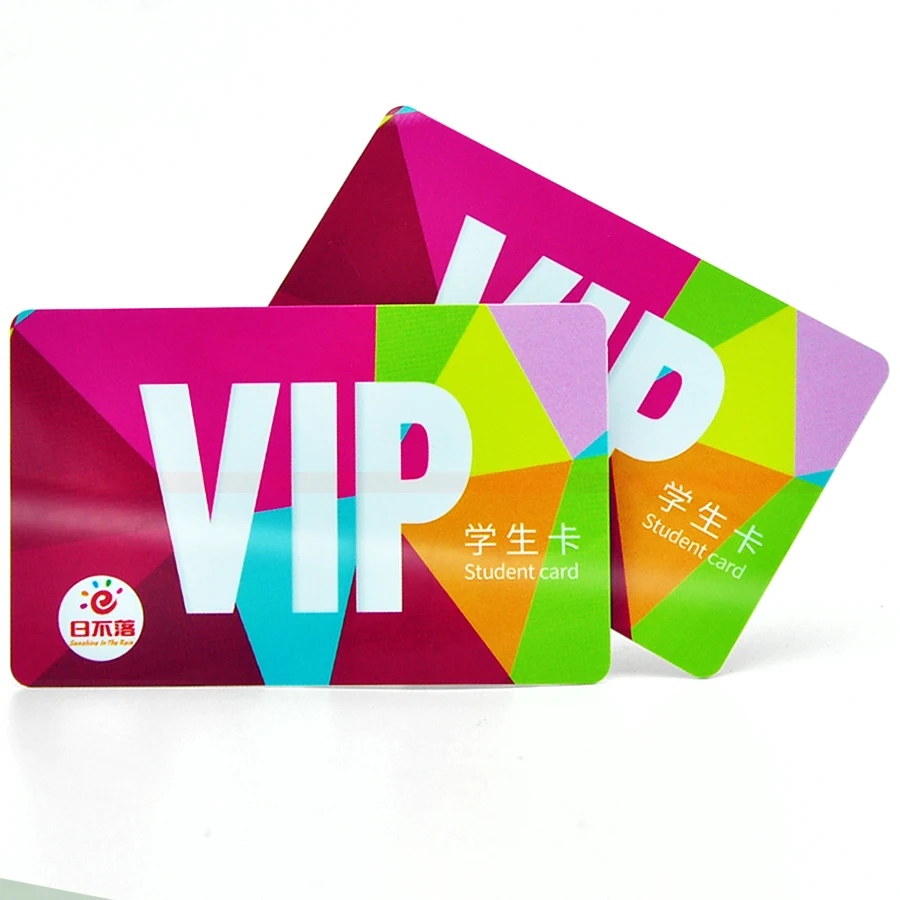 Student/membership/vip ID card with full color & custom design