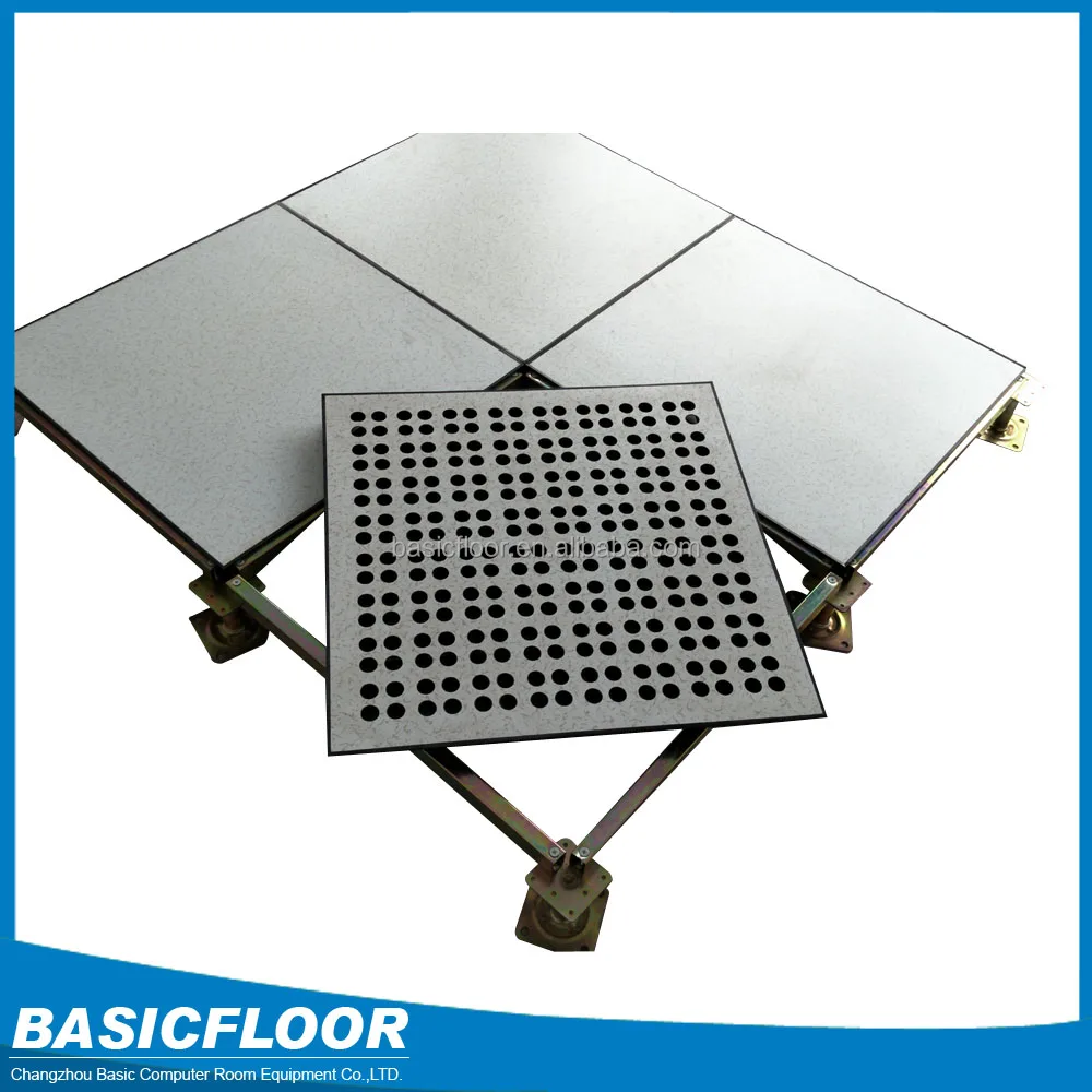 China wholesale server room anti-static perforated raised floor