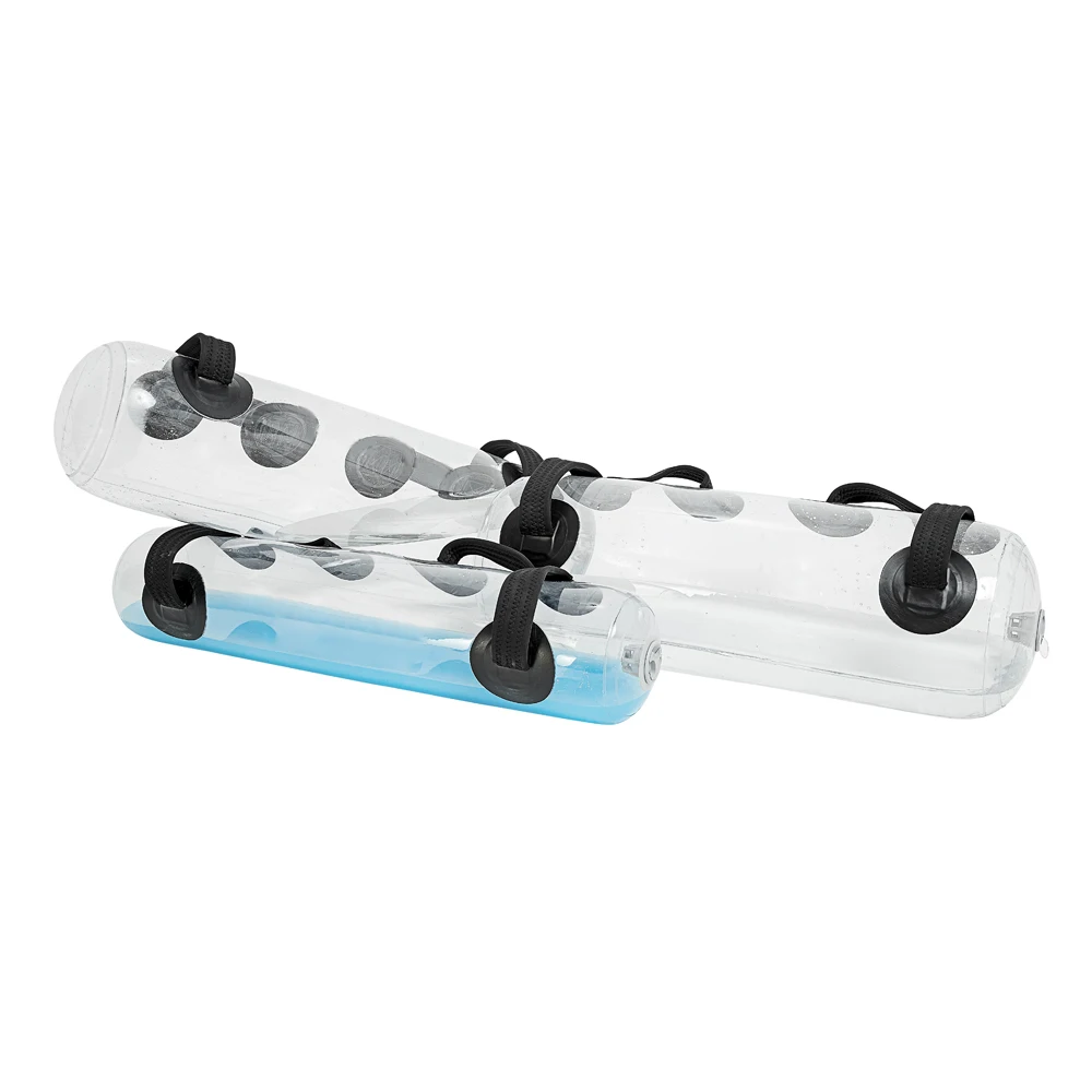 
Inflatable Transparent Water Bags Handle Fitness Training Power Strength Aqua Bag 
