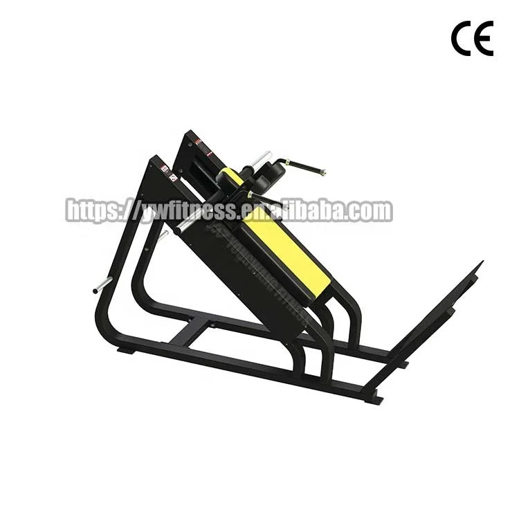 High quality commercial fitness equipment YW-1741 gym use strength machine Hack Slide