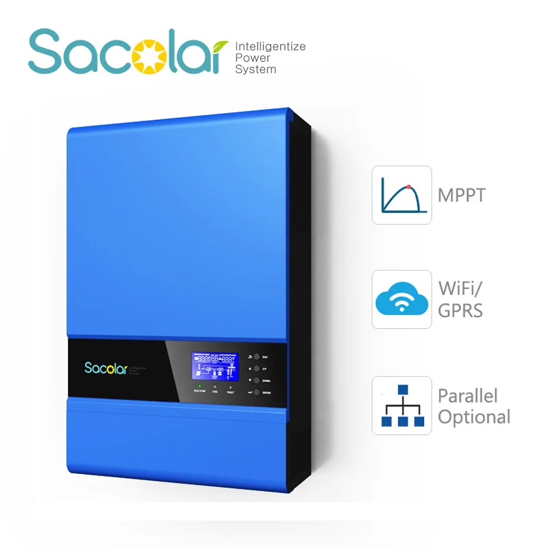 
10kw pure sine wave inverter for solar off grid system European approved (2 pcs 5kw inverters in parallel) 