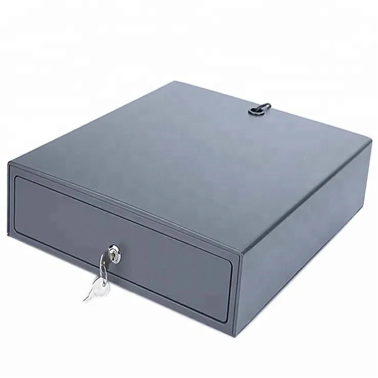 Multi colors metal electronic cash drawer  with RJ11 connecting money clip adjustable for POS system