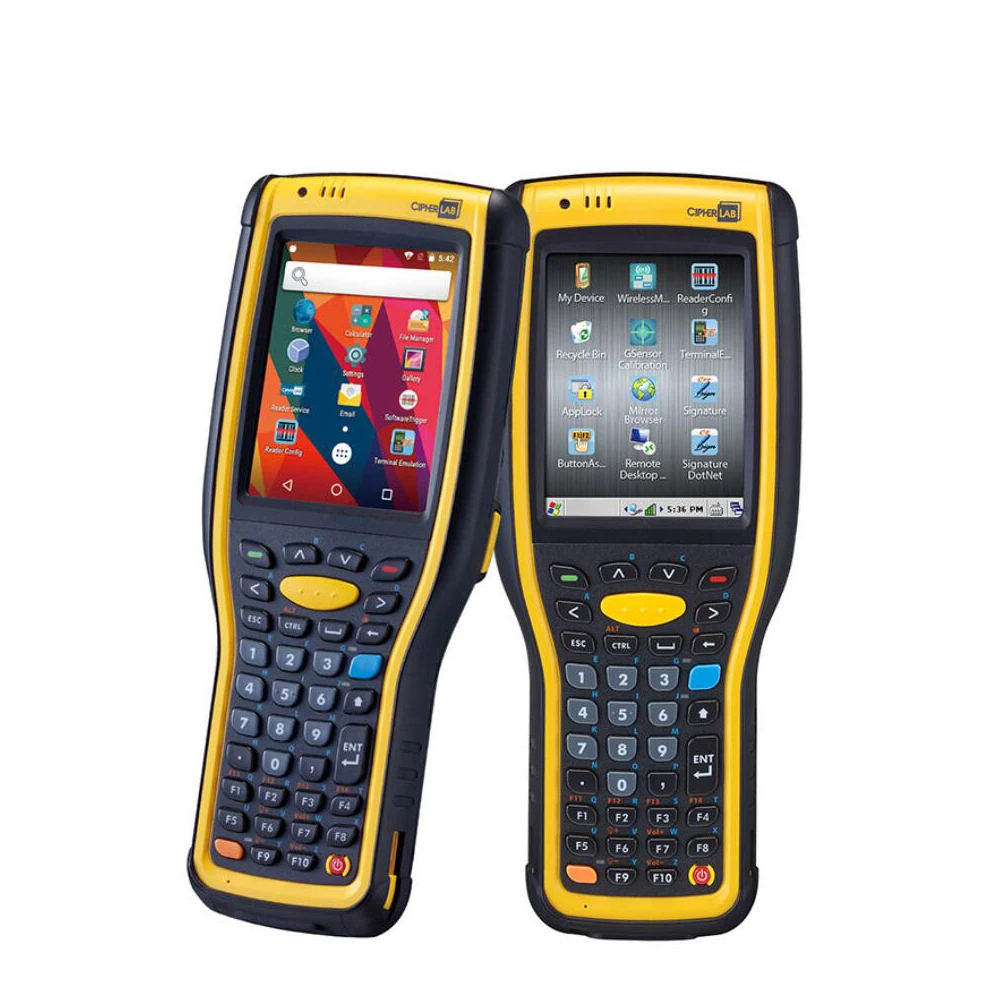 
CipherLab 9700 Series Industrial Mobile Computer with versatility and functionality while maintaining industrial ruggedness 