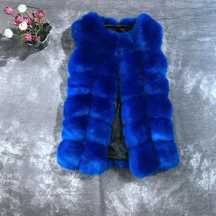 2018 популярный женский жилет из искусственного меха, Прямая поставка с завода