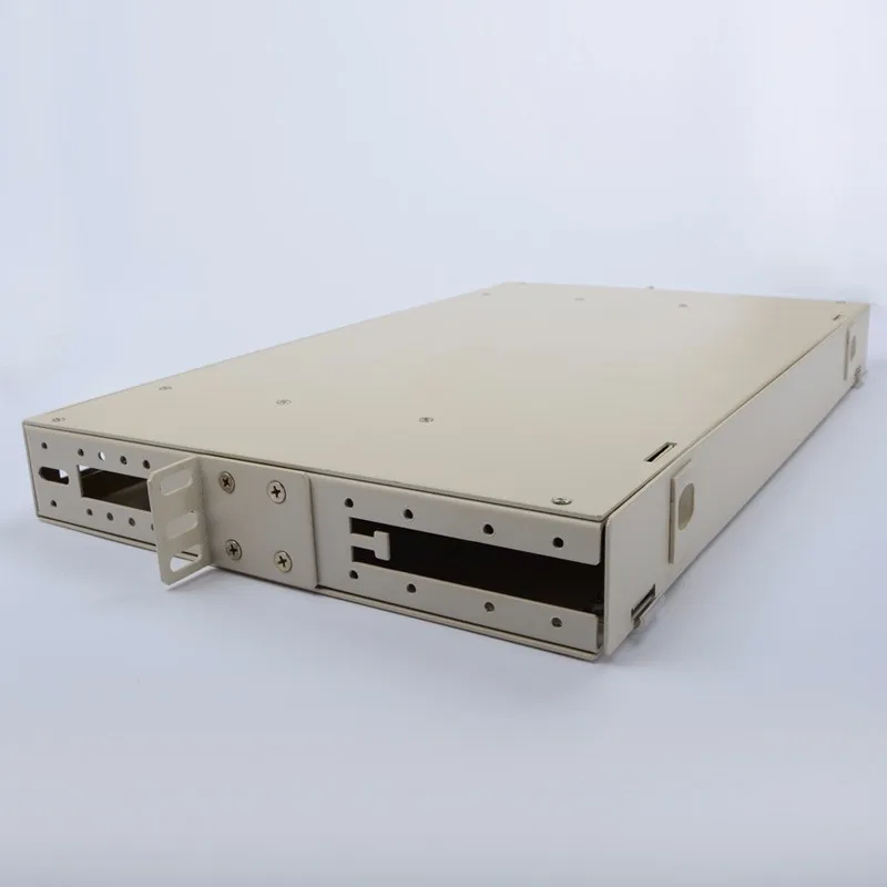 
19 Inch Cabinet 1U Optical fiber Distribution Frame Full Load SC 12 Core ODF 