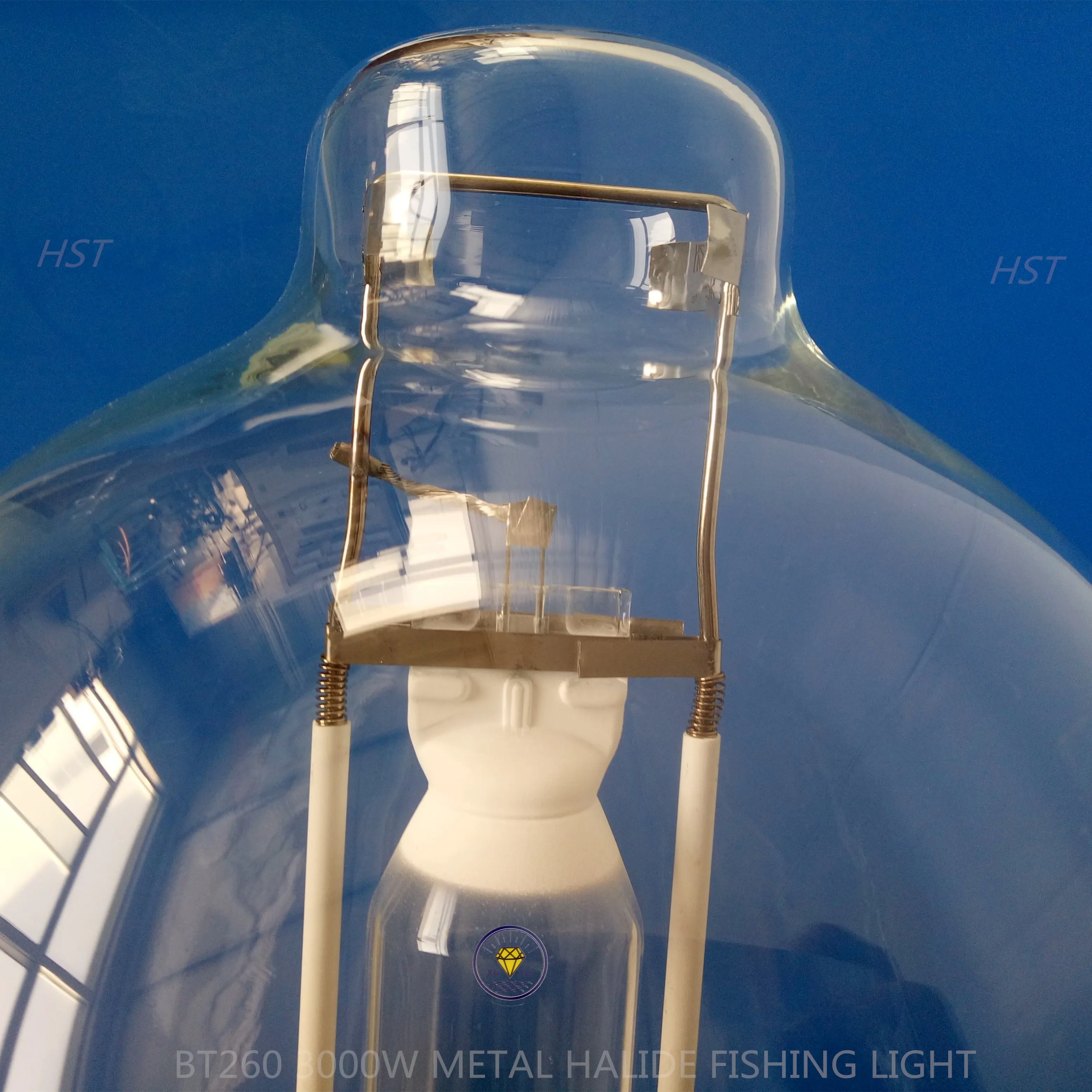 BT260 squid fishing light 3000w metal halide lamp on water vessel fishing facilities professional HID light