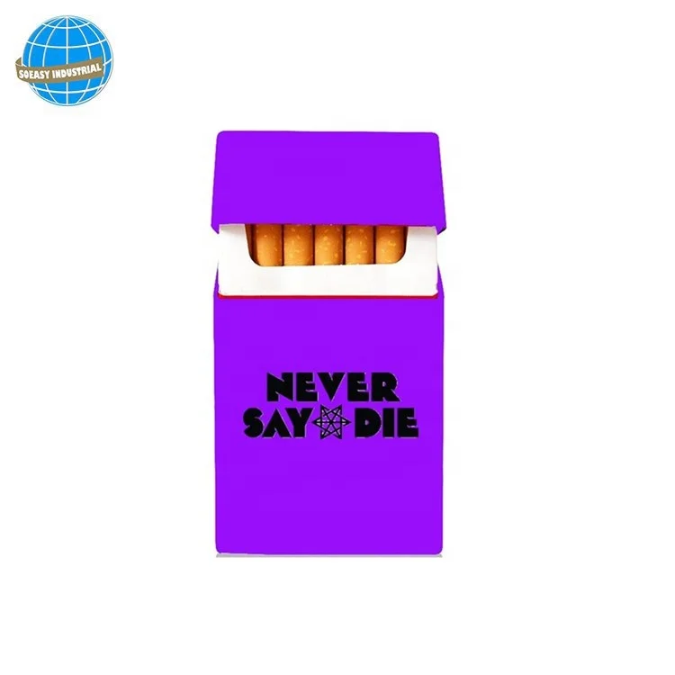 
Custom Colorful Reusable Waterproof Silicone Rubber Cigarette Case 