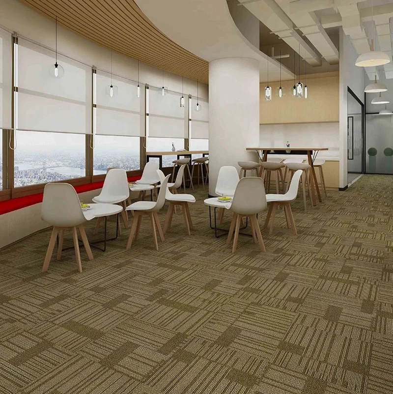 Easycarpeter TACK137 Wholesale 50x50cm Carpet Manufacturer Luxury Living Room Carpet Tiles