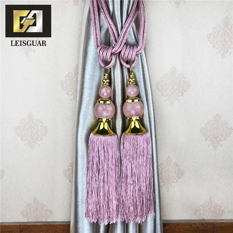 Hot Sale Factory price acrylic beads decorative curtain tassel