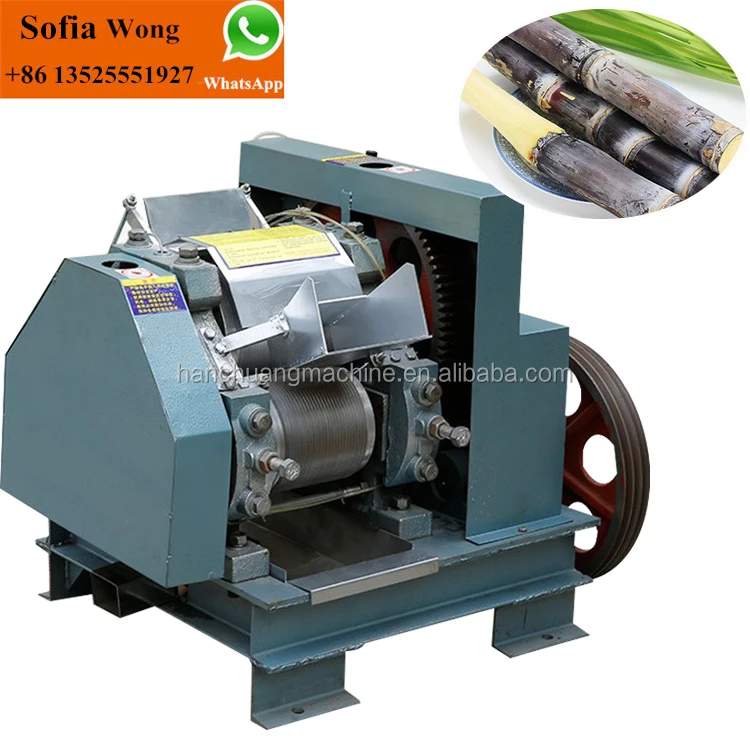 Промышленная дробилка сахарного тростника, соковыжималка большой емкости