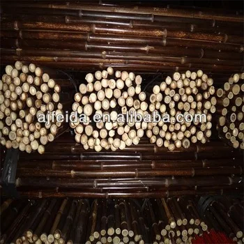 black bamboo pole for decoration, black bamboo pole for architectural decoration, agricultural bamboo pole black bamboo