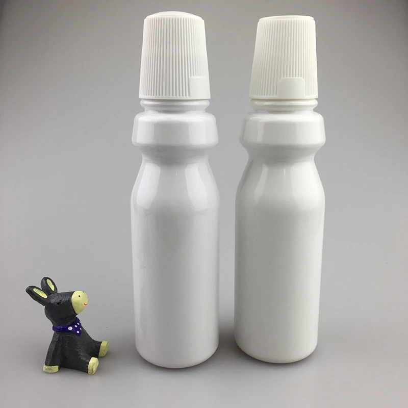 Medical Level  8oz 230ml 250ml pet plastic oral mouthwash bottle with cap