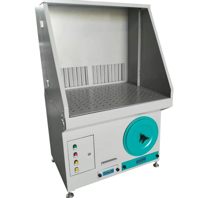 
Dust collector downdraft table with PTFE filter cartridge 