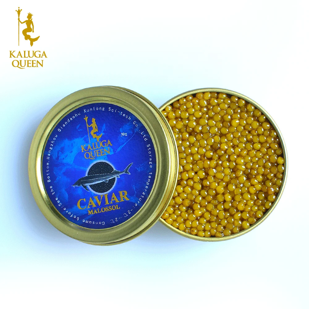 Delicious instant high quality vacuum packaging Hybrid sturgeon caviar best caviar in the world
