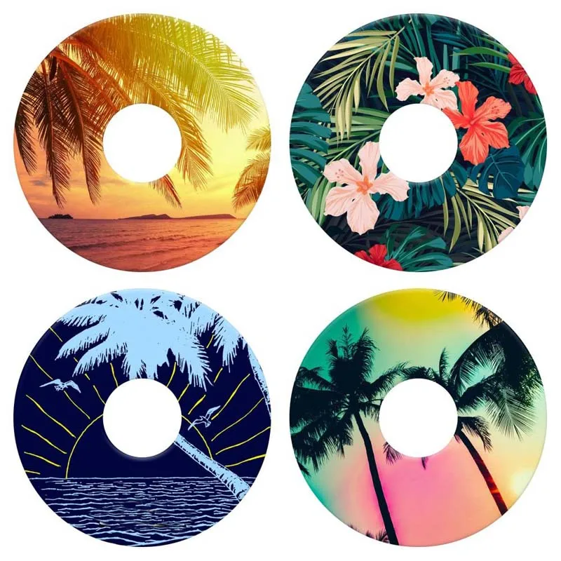 EDIOM Funny anti-slip Sucker Base Neoprene Suction Coaster for Bottle and Cup