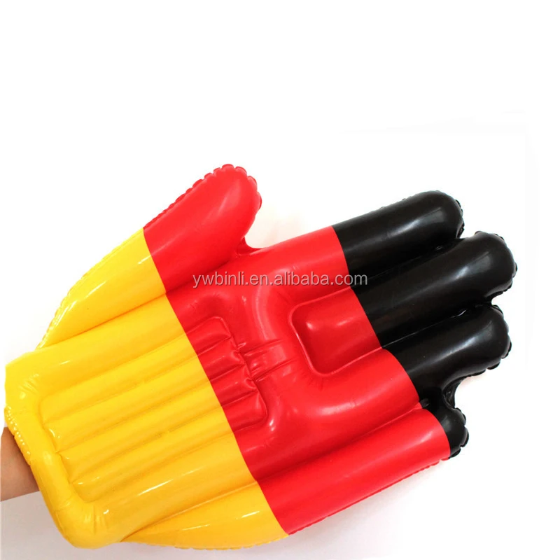 inflatable cheering hand German flag inflatable fingers for sports game