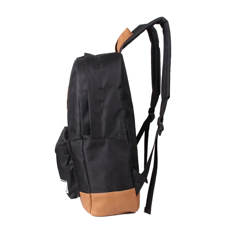 Heopono Branded Quality 600D Polyester Fashion Custom Wholesale Custom Waterproof Boys High School Backpack Online