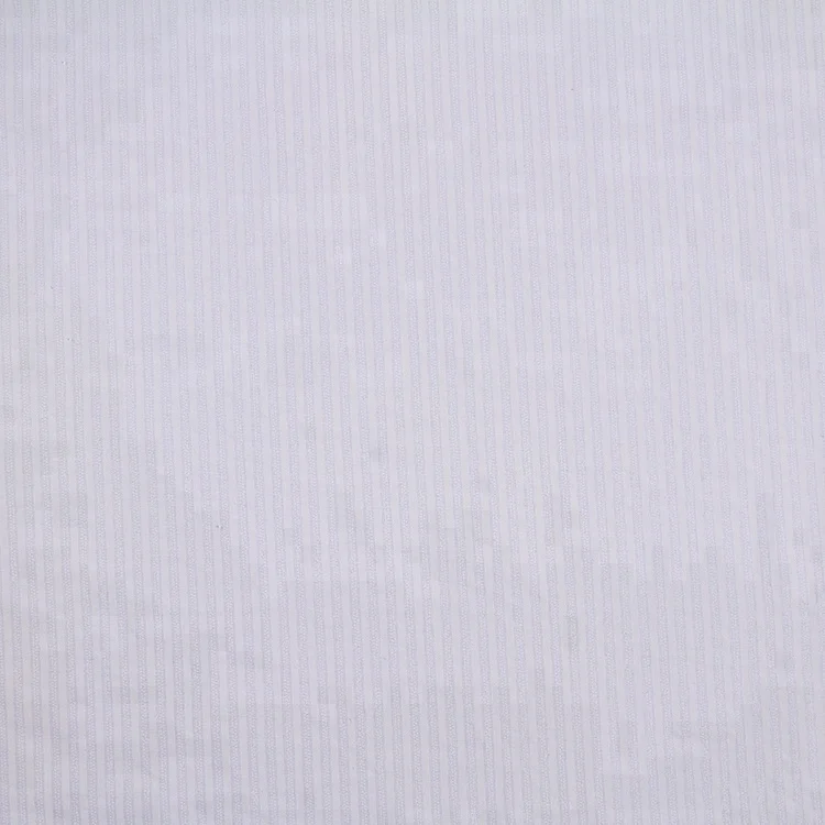 Wholesale 68s White Stripes Pigment Print Cotton Coffin Casket Lining Fabric