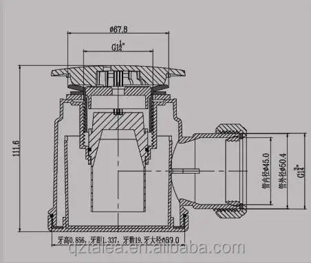 
Plastic Showerroom bathroom fittngs with chromed palting cover 