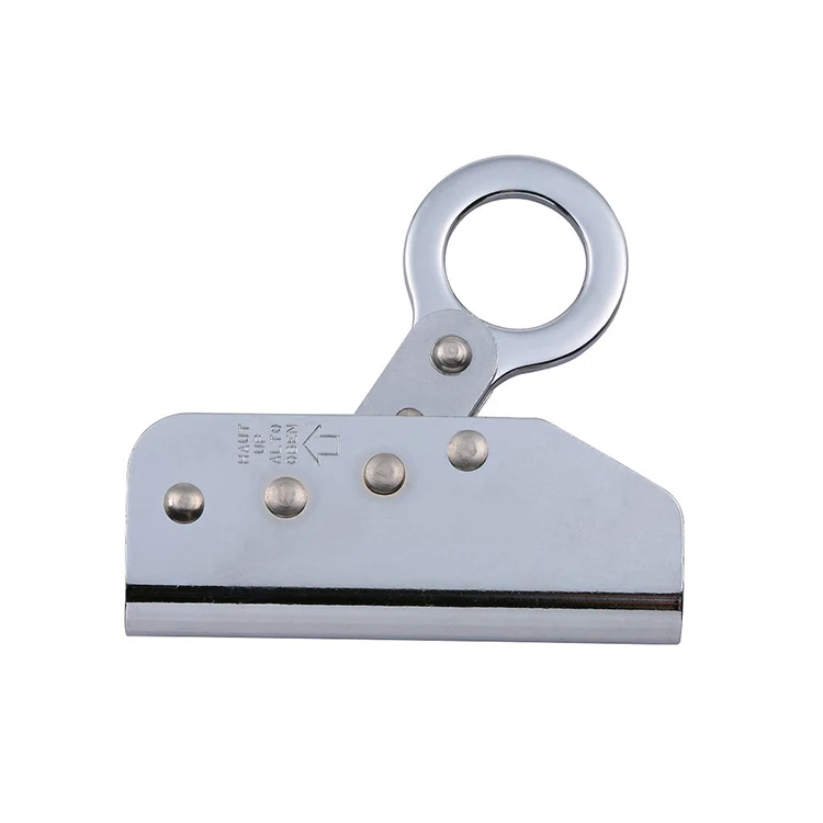 High tensile steel alloy plate fall arrest climbing rope grab Aluminium Climbing Rope Grab