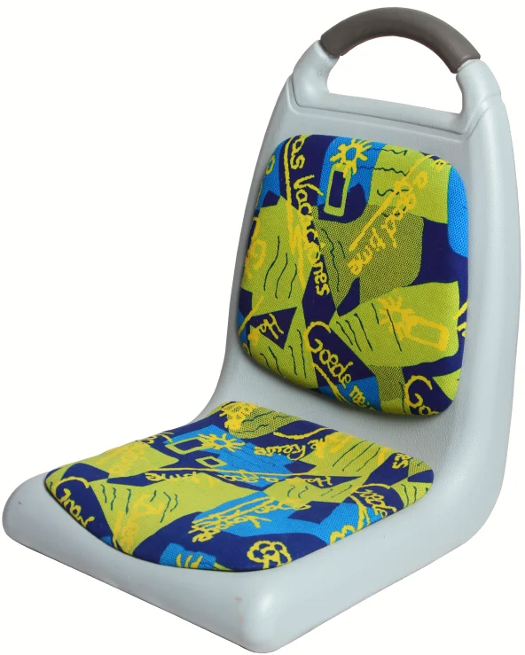 Luxury Blow Molding bus seat with bolster